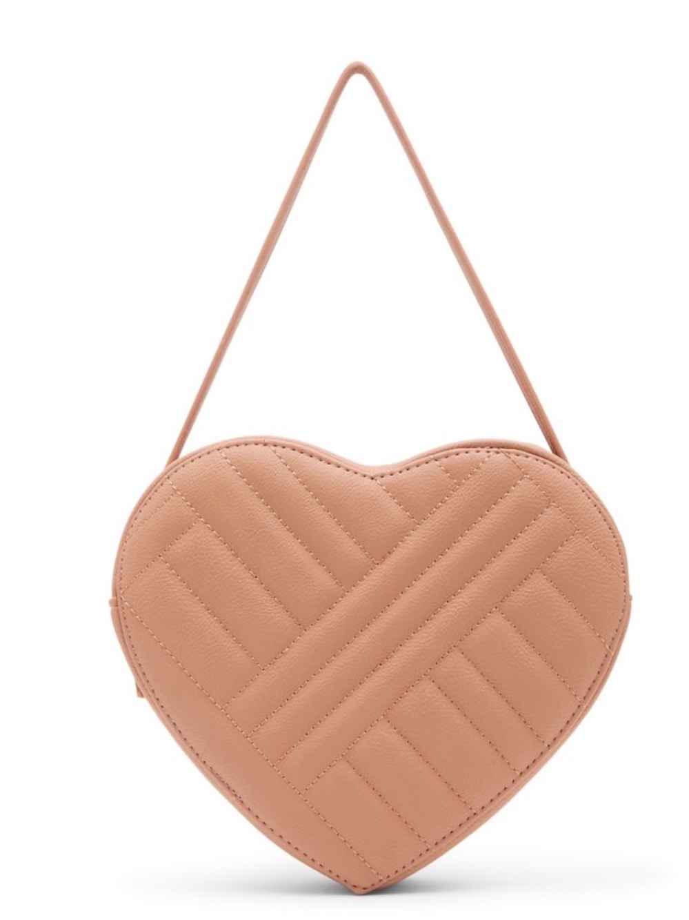 Betsey Johnson Pink Clay Heart-Shaped Crossbody Bag - Picture 11 of 11